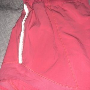 lululemon athletica Shorts - Pink lululemon drawstring shorts size 4! lululemon athletica Shorts - Pink lululemon drawstring shorts size 4!